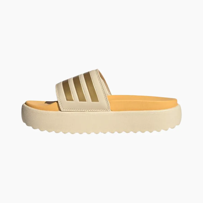 Adidas Adilette Paltform Women's Slide -Crystal Sand