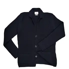 Augustin knitted blazer (dark blue)