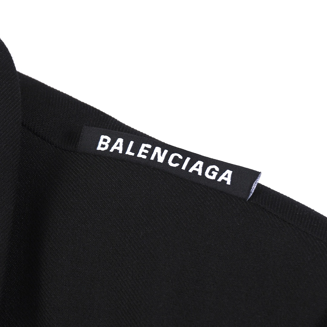 Balenciaga 23ss new emblem shoulder logo letters logo suit jacket 12.5