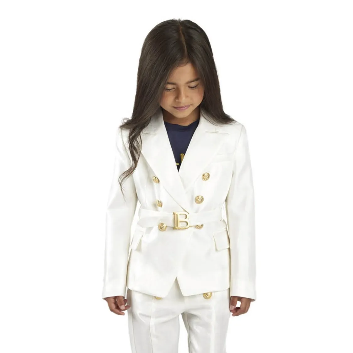 Balmain Suit Jacket Ivory