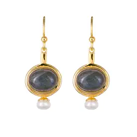 Bianc Volcanic Gold Earrings