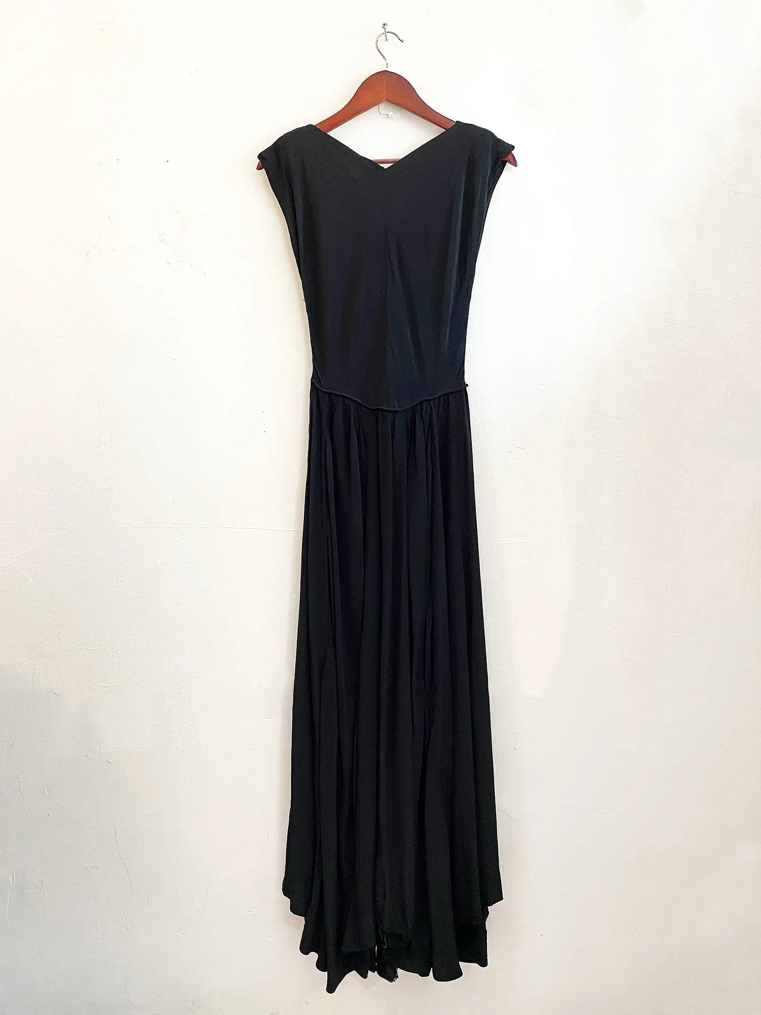 Black Flare Maxi Gown