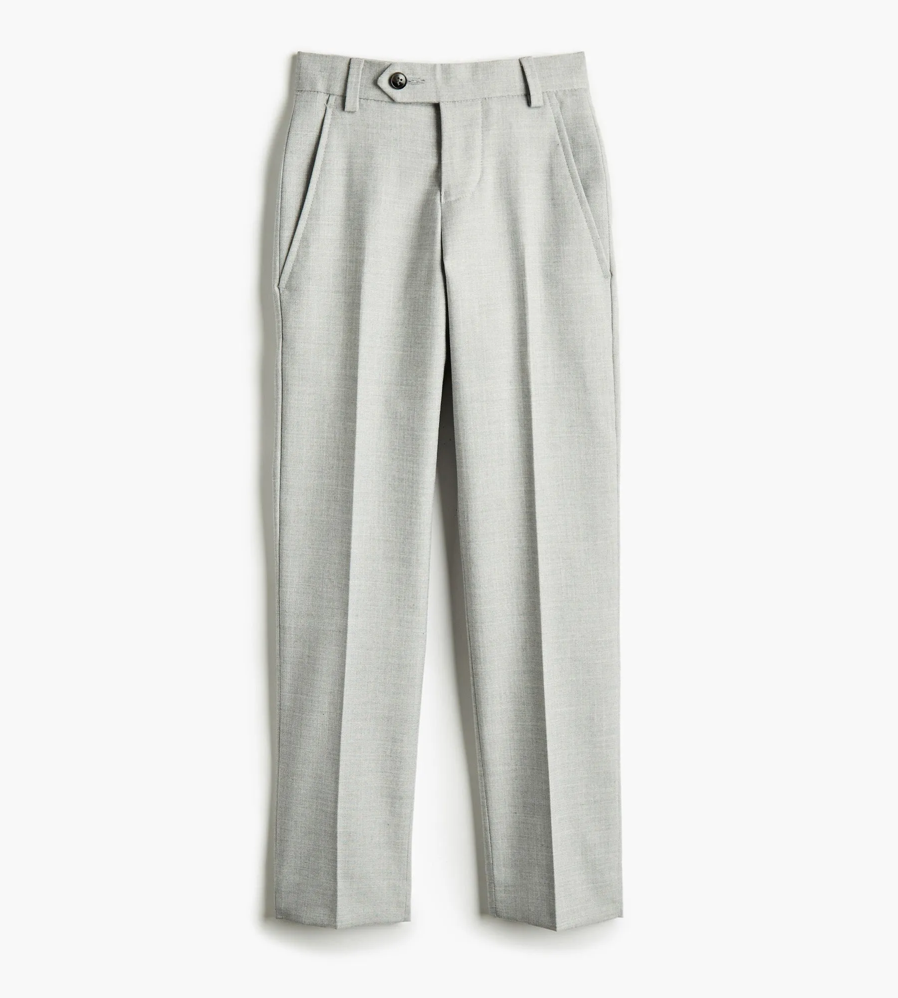 Boys Solid Suit Pants