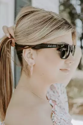 Bride Tribe Black Sunglasses