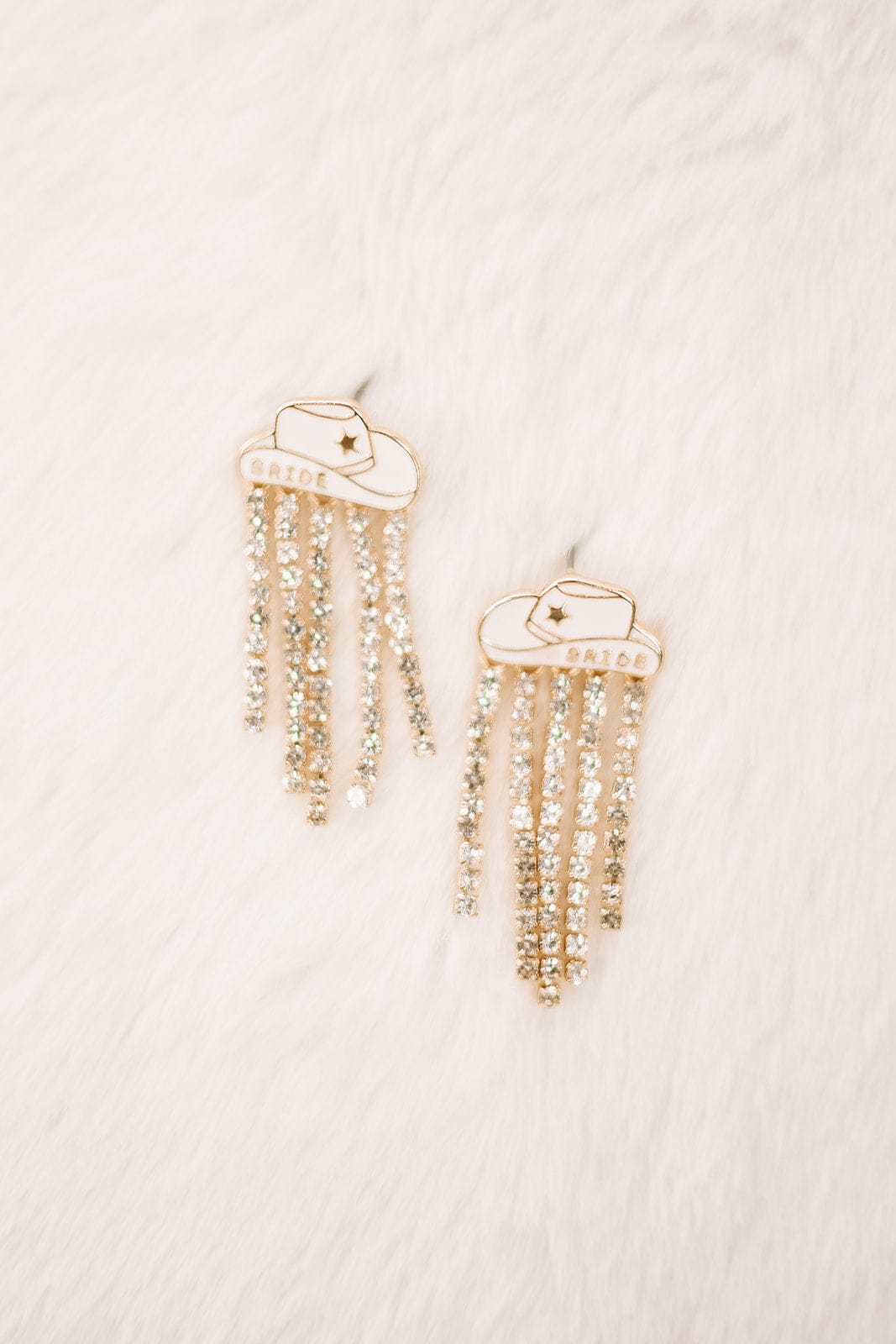 Bride Western Rhinestone Drops