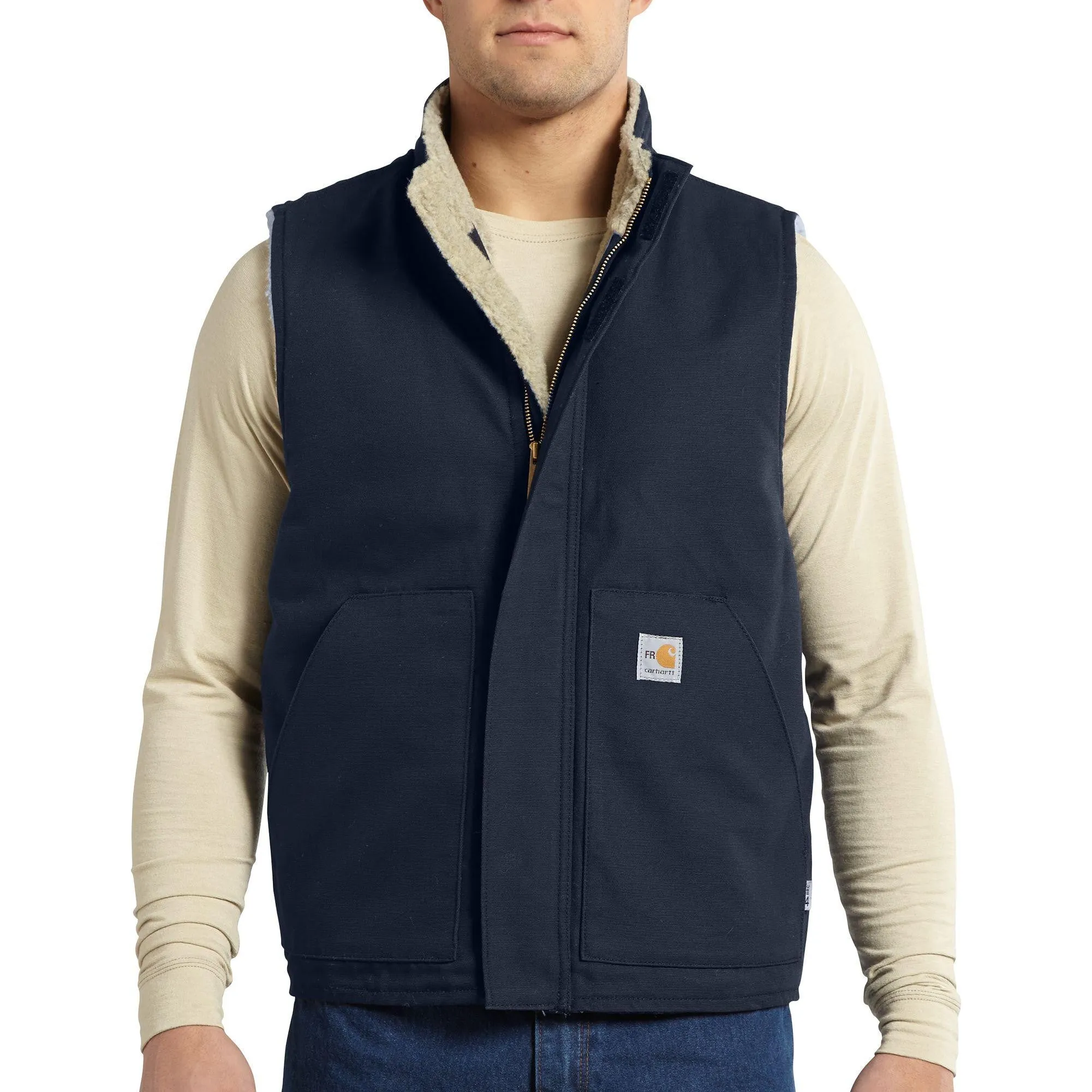 Carhartt FR Mock Neck Sherpa Lined Vest