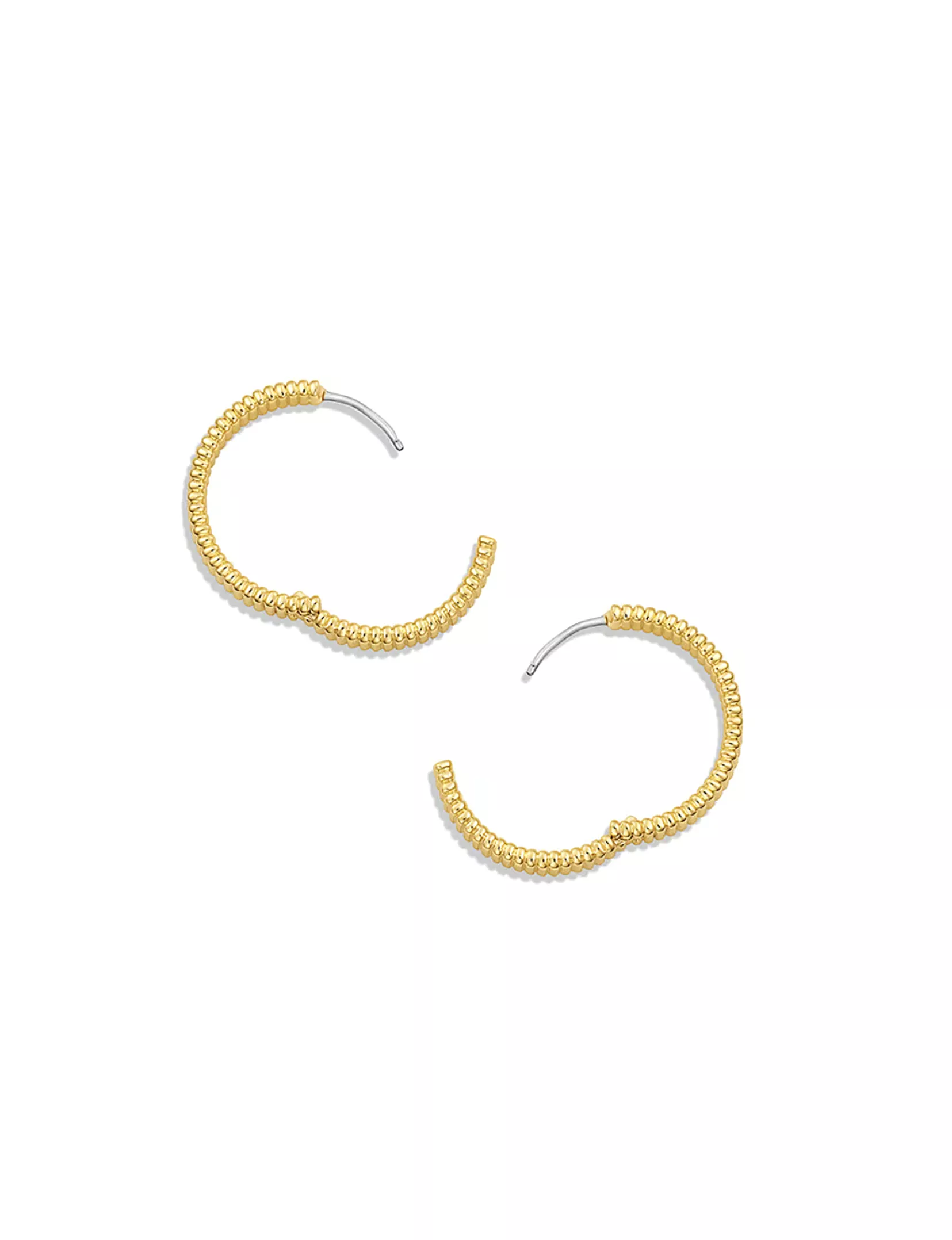 Catalina Hoops, Gold Plated