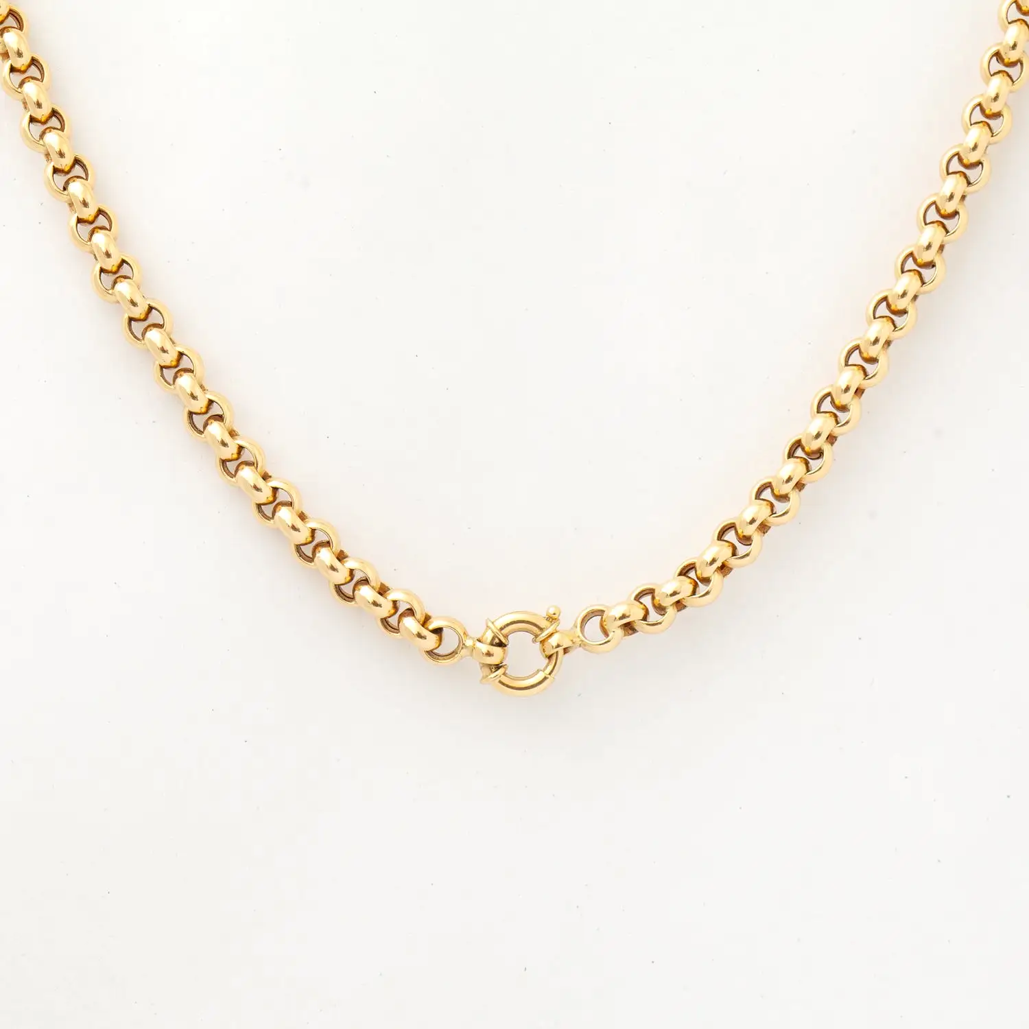 Chunky Rolo Chain Necklace