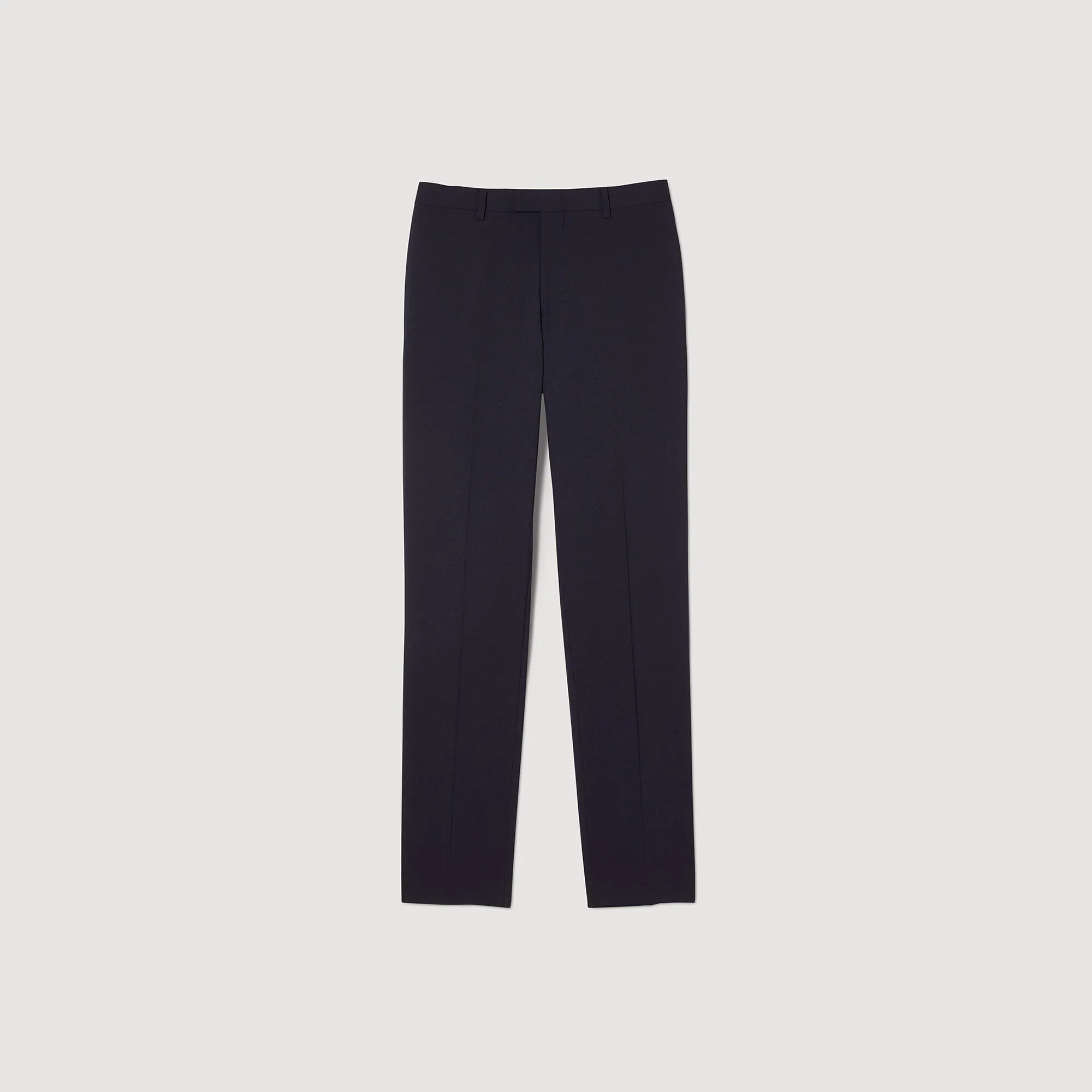 Classic wool suit pants