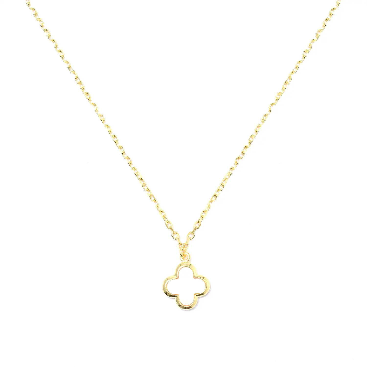 Clover Delicate Chain Necklace