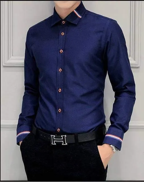 Cotton Formal Dress Shirt For Men