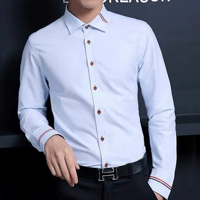 Cotton Formal Dress Shirt For Men