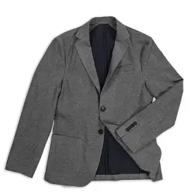 Coustan Light Tech Knit Blazer (medium grey melange)