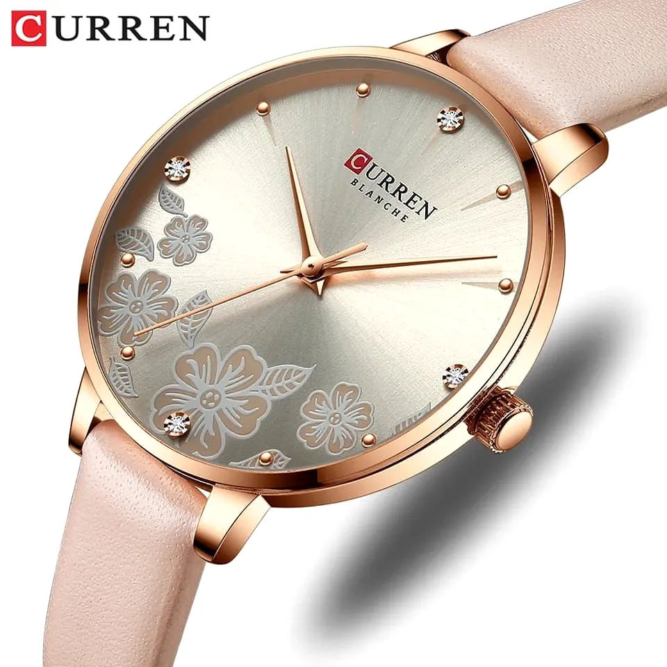 CURREN LADIES LEATHER STRAP