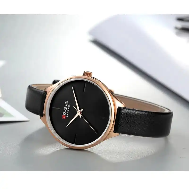 Curren Lady Leather Strap Watch