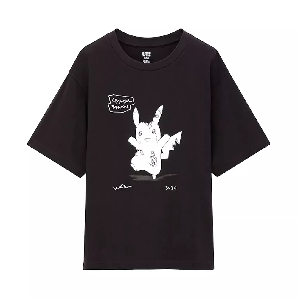 Daniel Arsham x Pokemon x Uniqlo Crystal Pikachu Tee