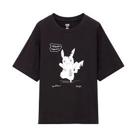 Daniel Arsham x Pokemon x Uniqlo Crystal Pikachu Tee