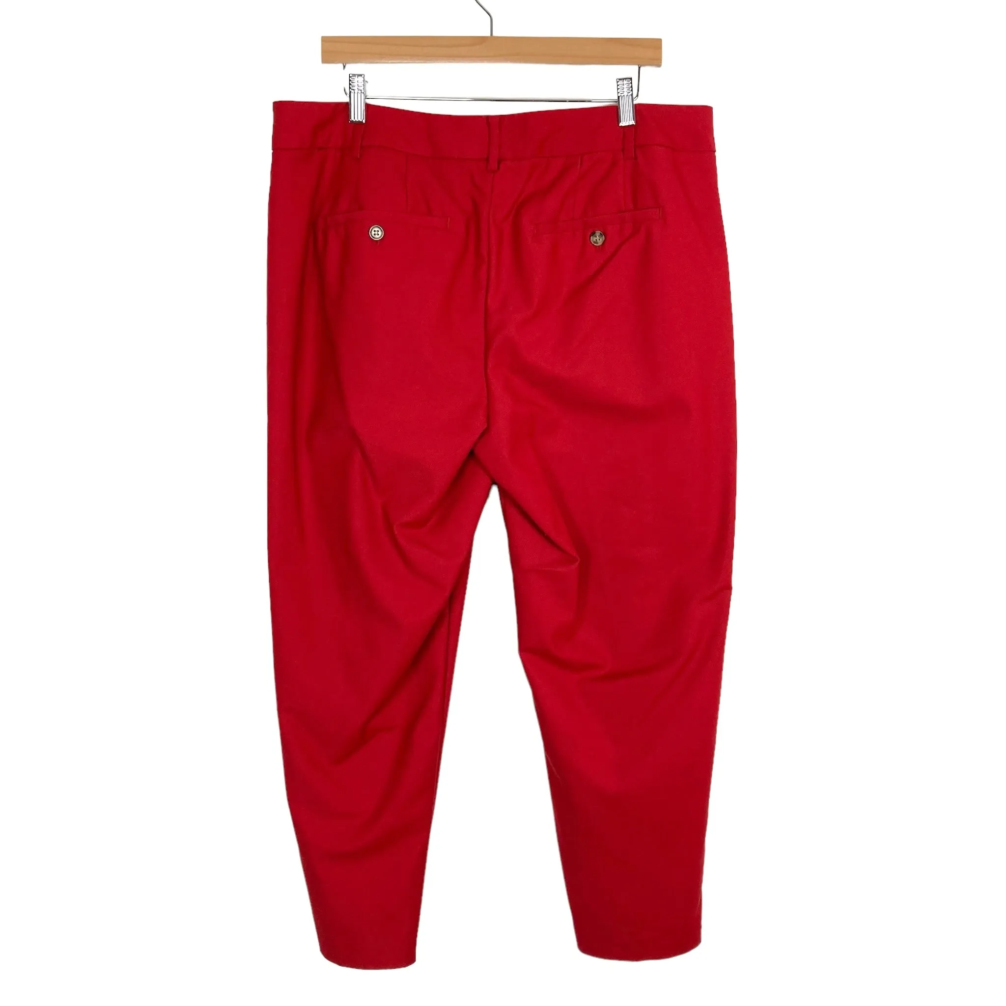 Eloquii Red Slim Suit Pants- Size 14S (Inseam 26.5, sold out online)