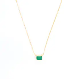 Emerald Lexie Necklace