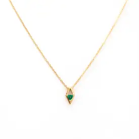 Emerald Reflection Necklace