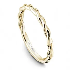 Gold Twisted Wedding Band