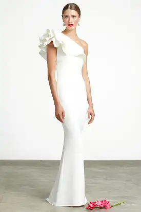 GOWN ONE SHOULDER