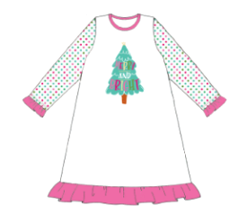 JM Kids Merry & Bright Jammie Gown