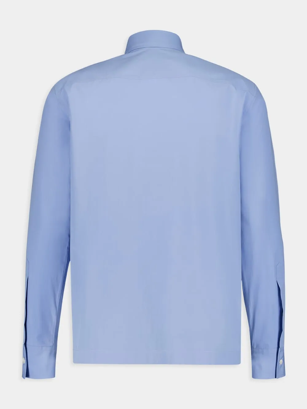 Light Blue Cotton Dress Shirt