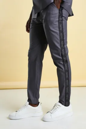 Man Skinny Tape Suit Pants