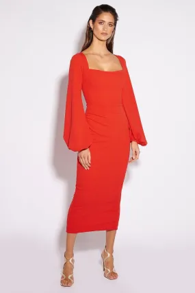 Mariposa Dress - Cherry