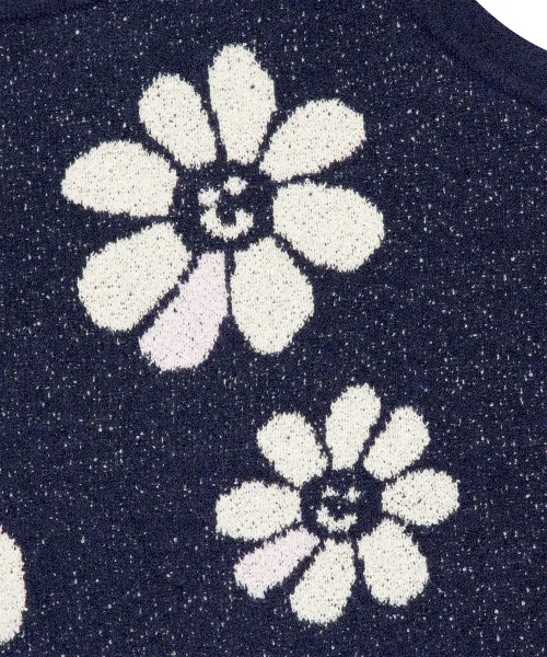 Mark Gonzales  |[WHAT IT ISNT]★WOMEN'S FLOWER JACQUARD KNIT BUSTIER