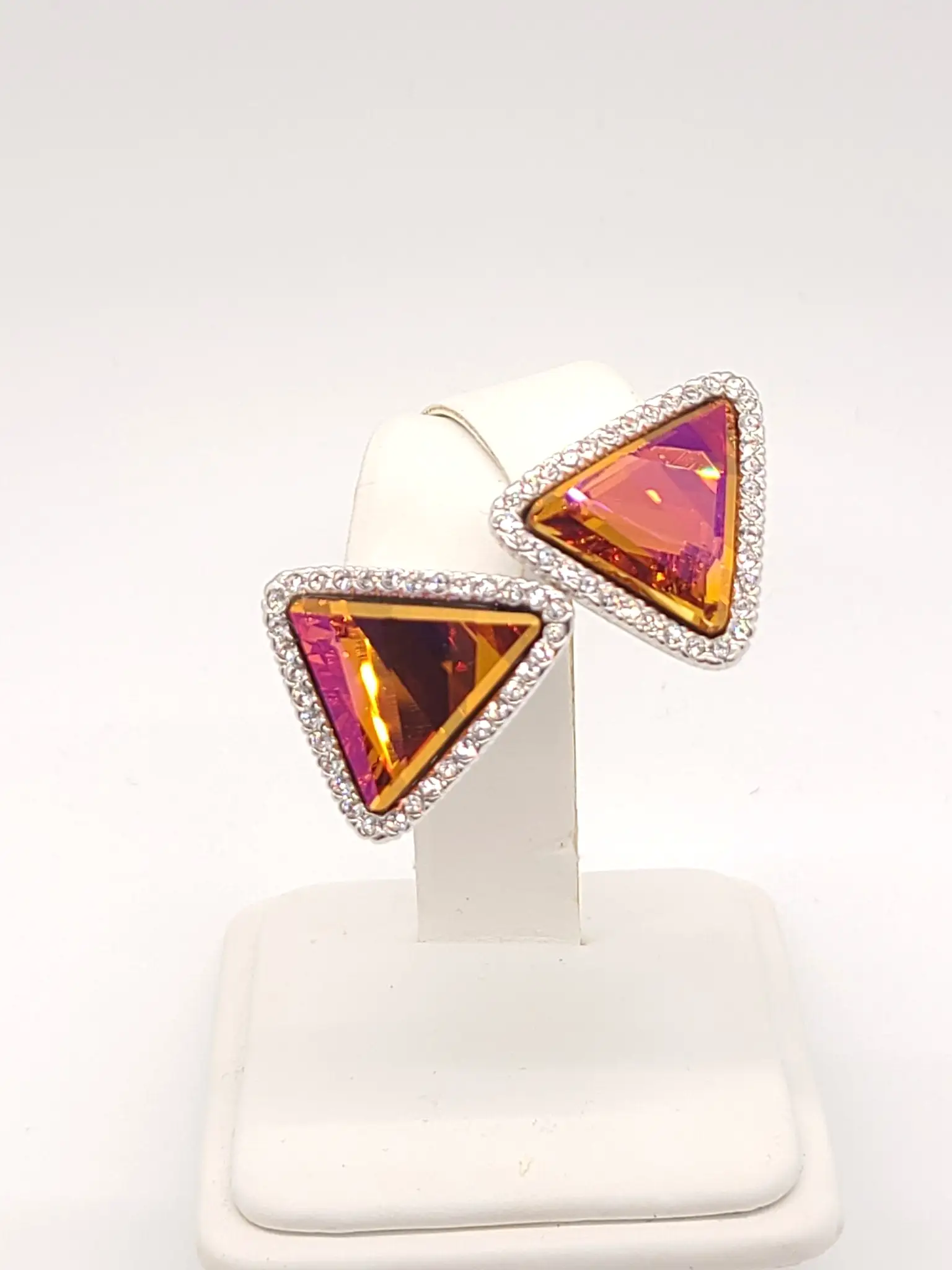 Mystifying Triangle Earrings