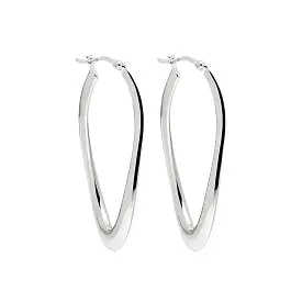 Najo Basta Silver Hoop Earring