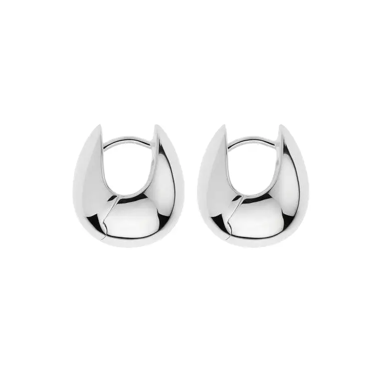 Najo Mode Huggie Earring Silver