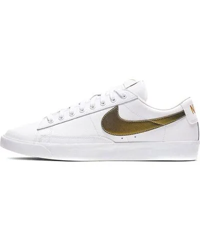 Nike Blazer Low Premium 'White Metallic Gold'