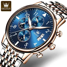 Olevs Chronograph Men Watch