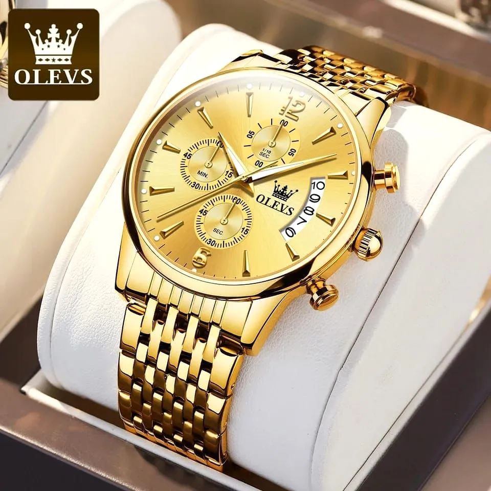 Olevs Chronograph Men Watch