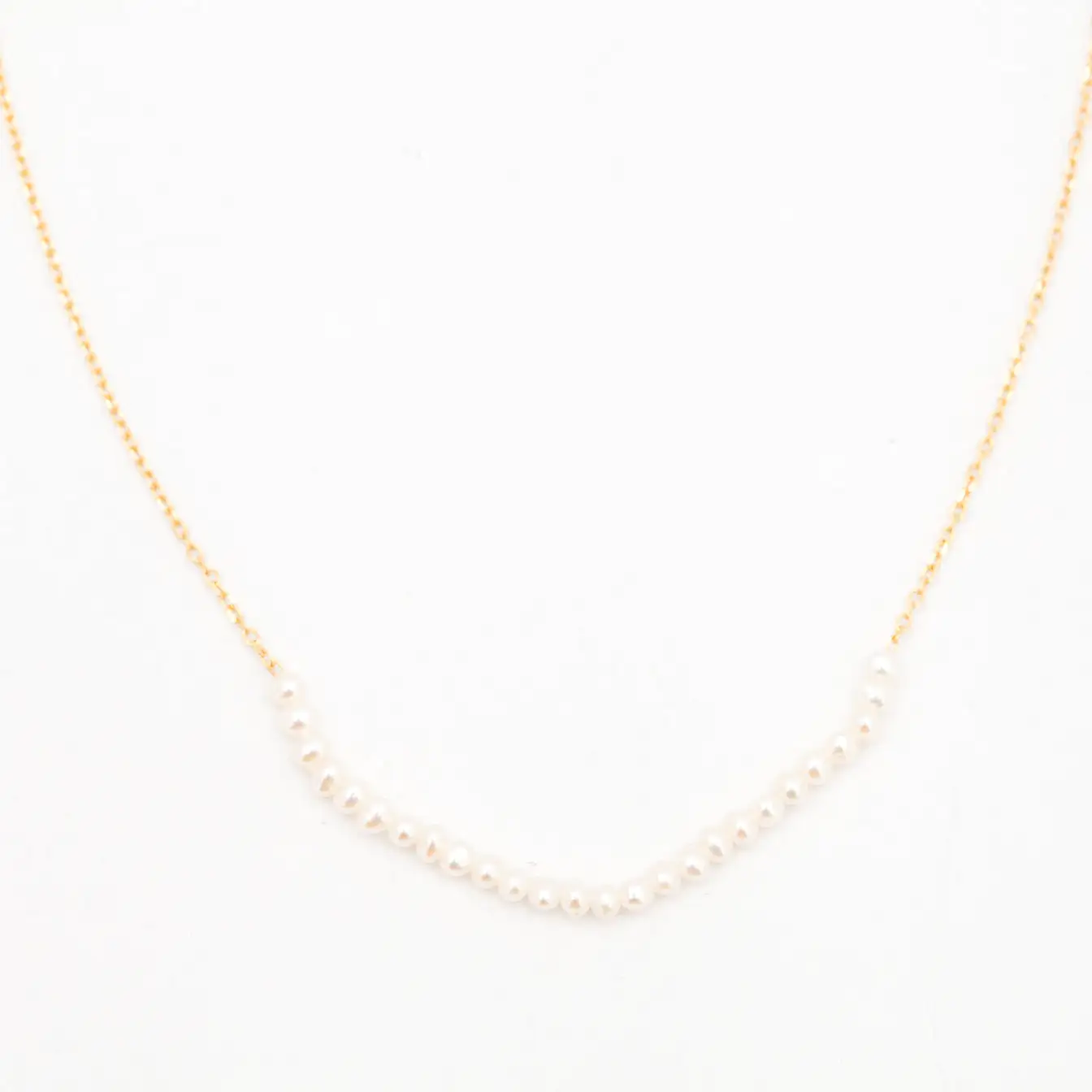 Pearl Arc Necklace