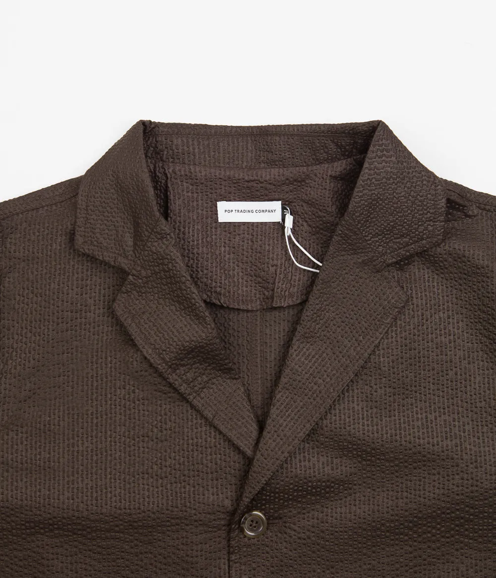 Pop Trading Company Hewitt Seersucker Suit Jacket - Delicioso