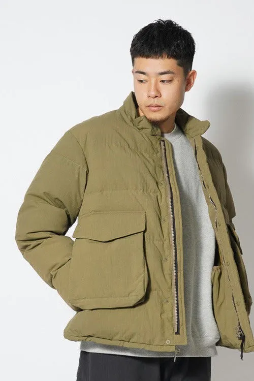 Recycled Down Jacket Olive