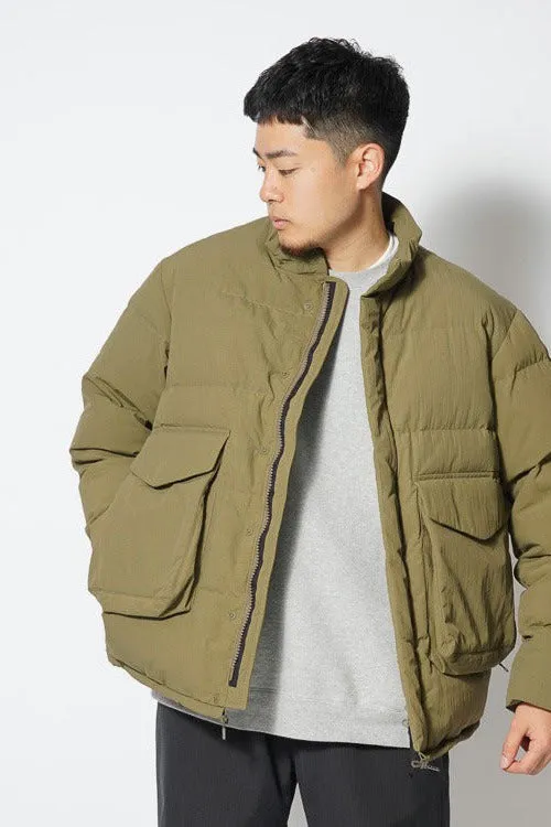 Recycled Down Jacket Olive