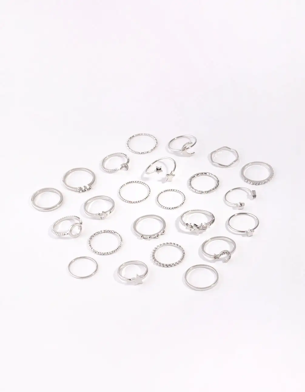 Silver Celestial Ring 24-Pack