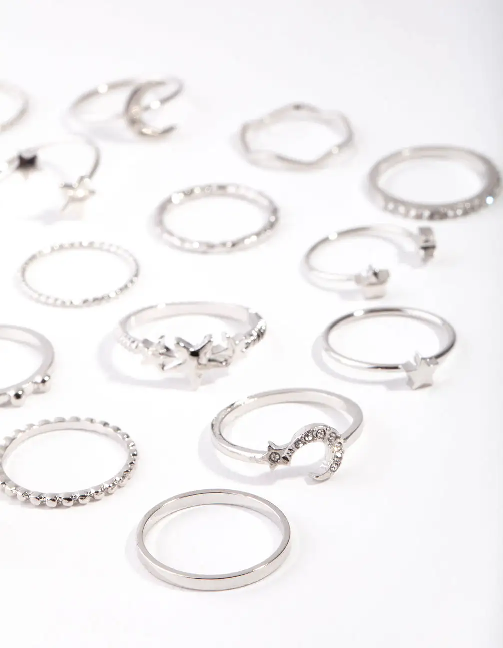 Silver Celestial Ring 24-Pack