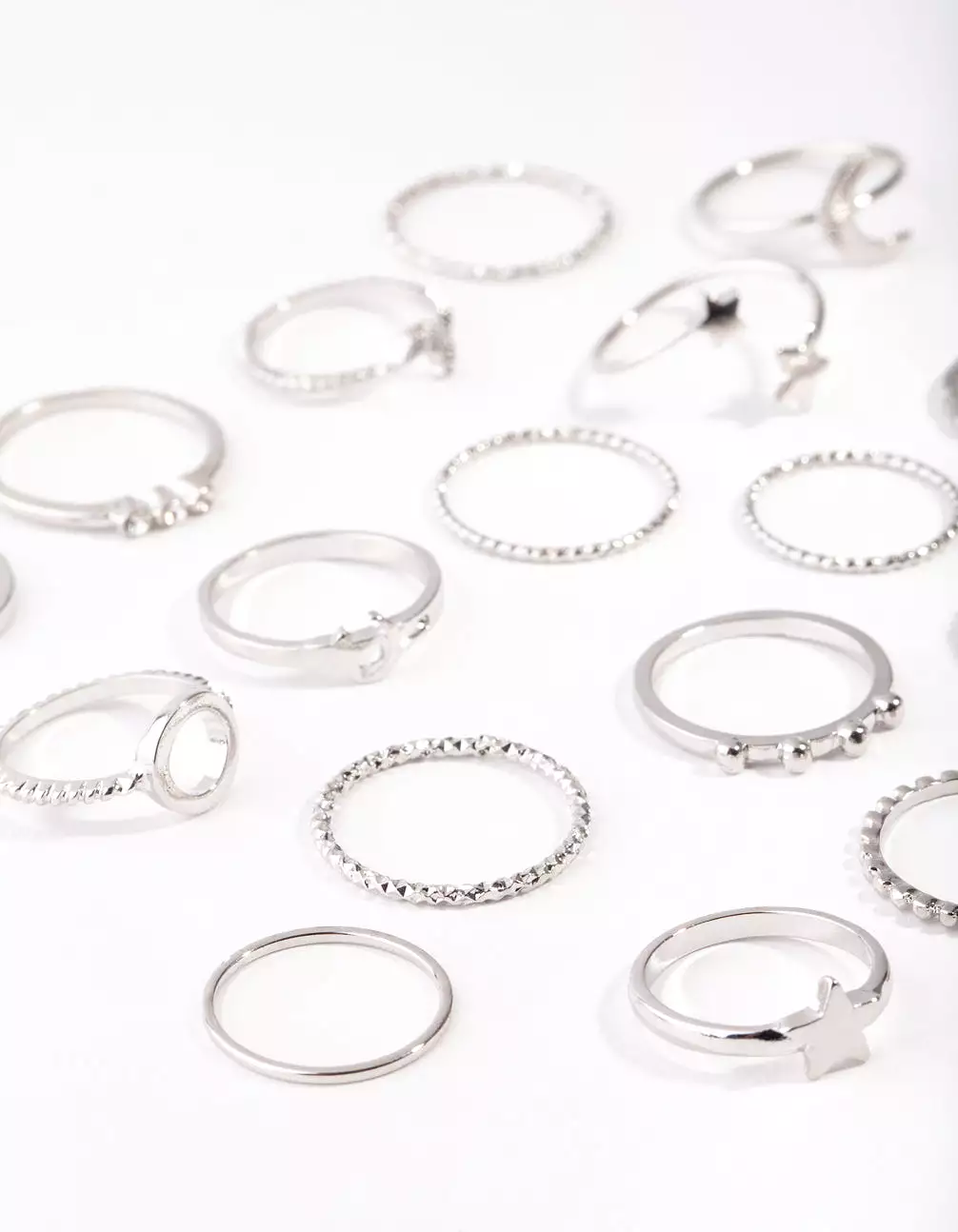 Silver Celestial Ring 24-Pack