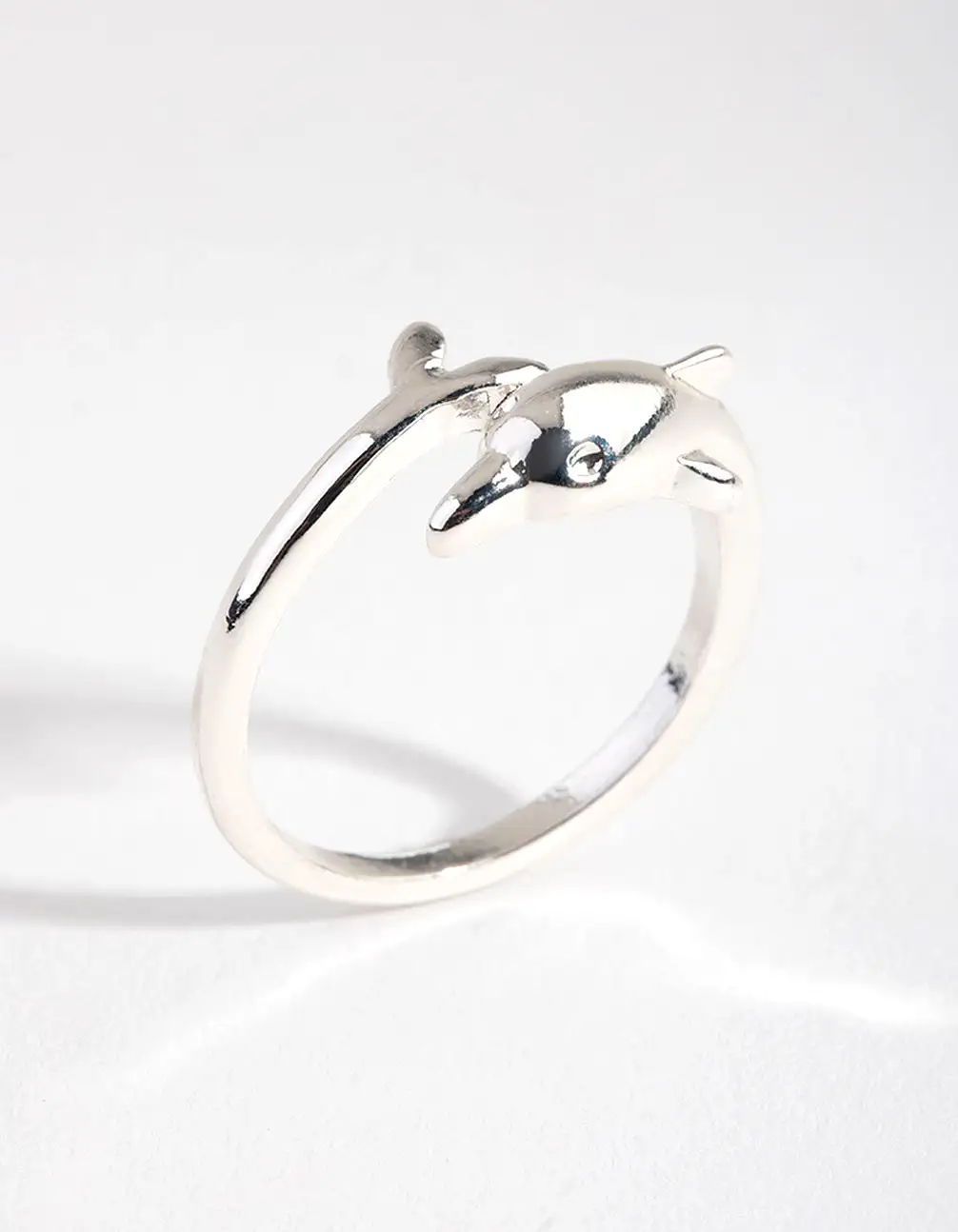 Silver Dolphin Ring