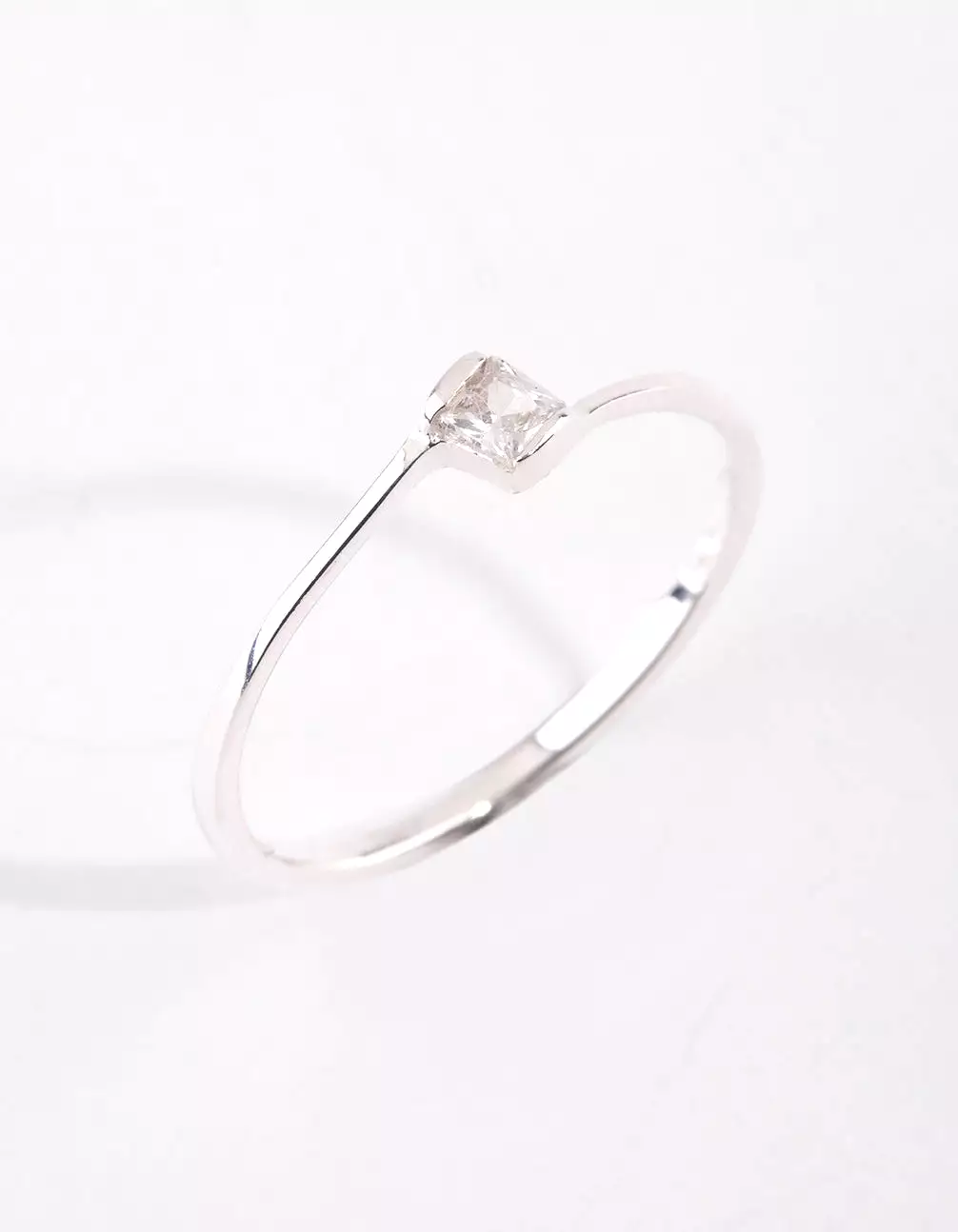 Sterling Silver Cubic Zirconia Ring