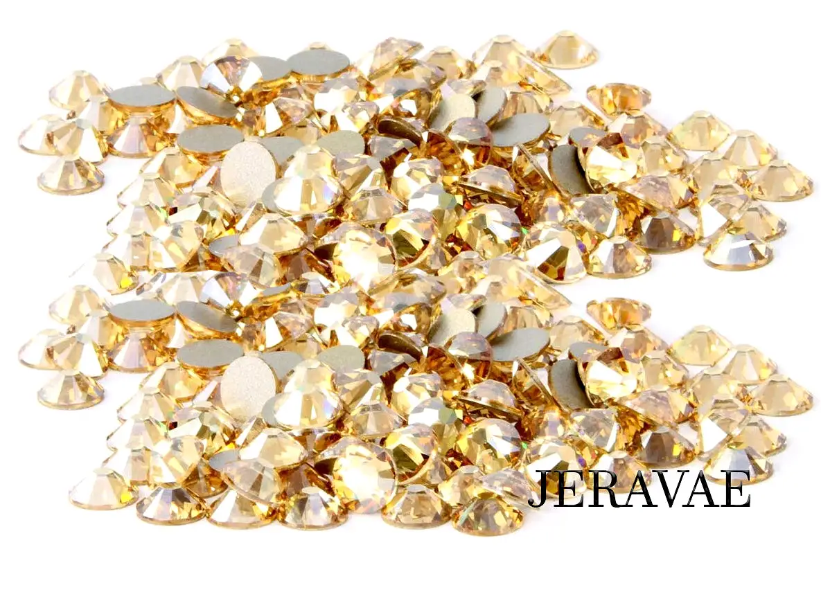 Swarovski Flat Back Crystal Golden Shadow SS20, SS16 10 Gross 1440 stones