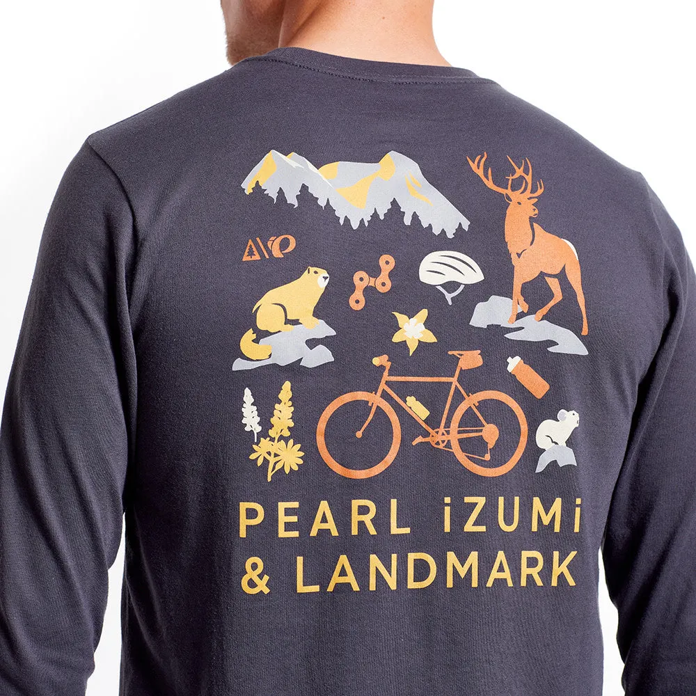 The Landmark Project x PEARL iZUMi Men's Long Sleeve Graphic Tee