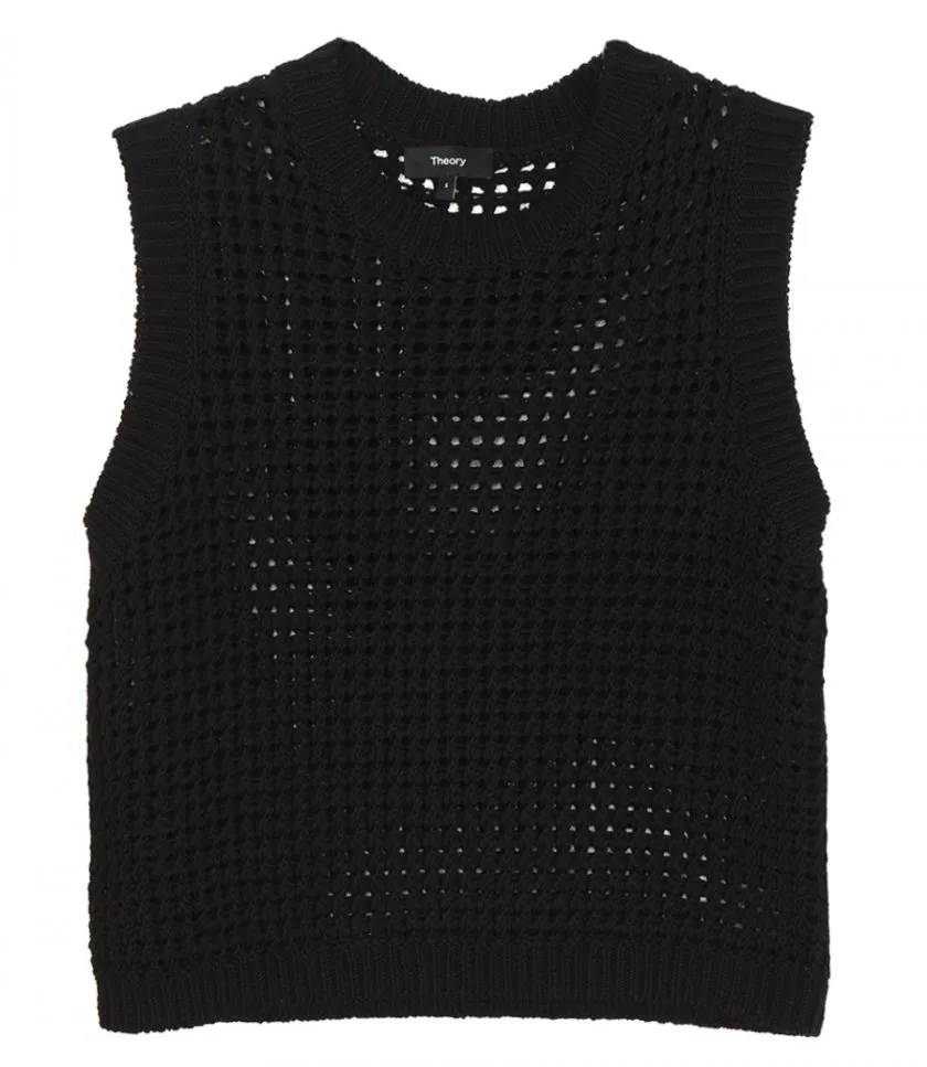 THEORYCREW NECK VEST