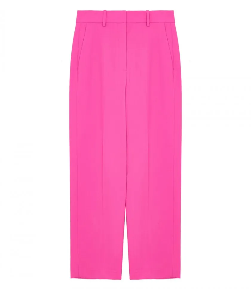 THEORYHIGH-WAIST STRAIGHT-LEG PANT